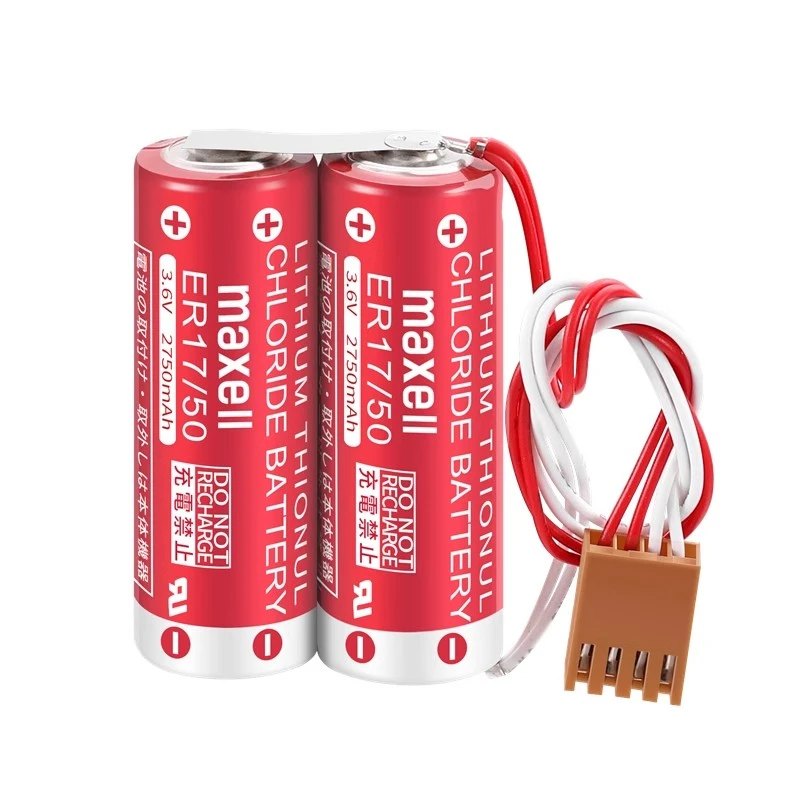 

Аккумуляторная батарея ER17/50 3.6V 5500mAh для промышленных ПЛК RAMF20851