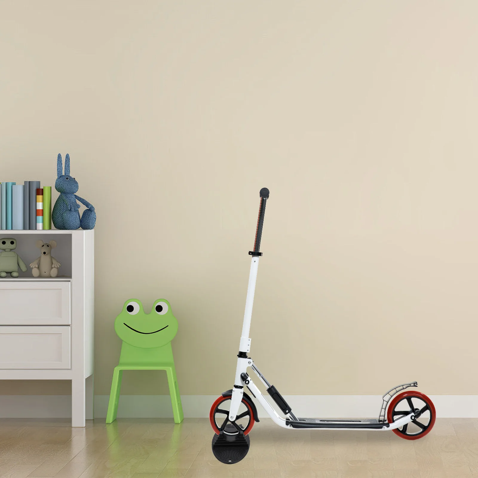 

2Pcs Scooter Wheel Stand Heavy Duty Plastic Universal Parking Rack for Kick Scooter Support Stable Storage Holder