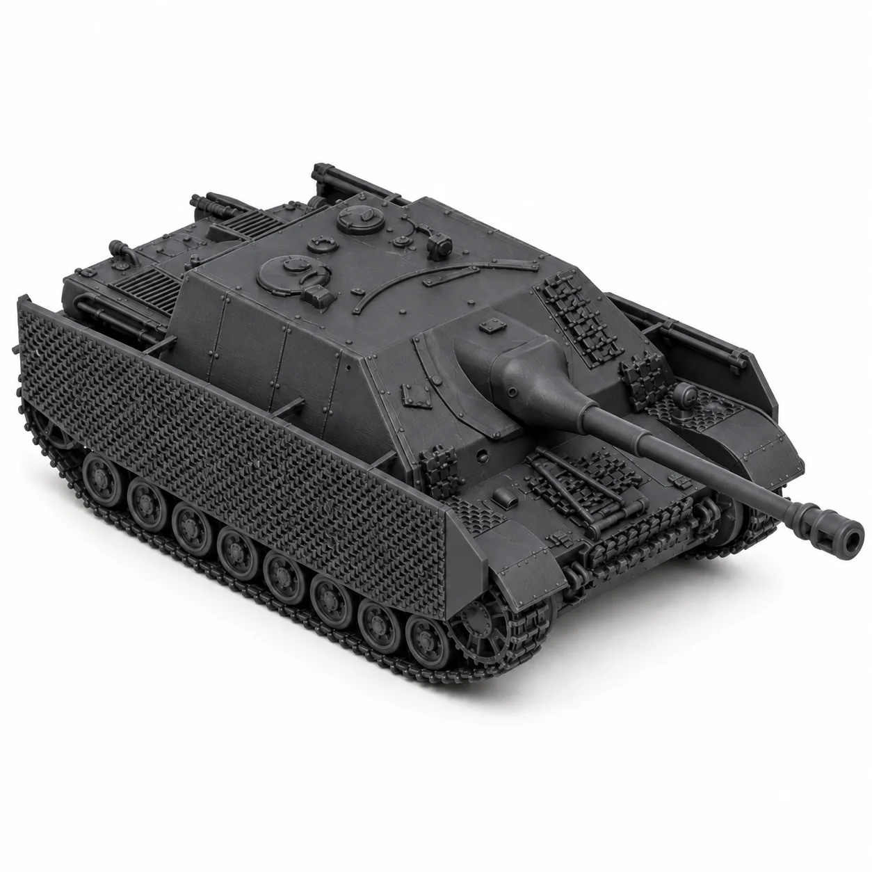 SSMODEL 1/72/ 1/100 1/144 1/200 Multi-Scale Jagdpanzer IV/70A uparmored German AT-gun tank Resin Model Kit TSS0166