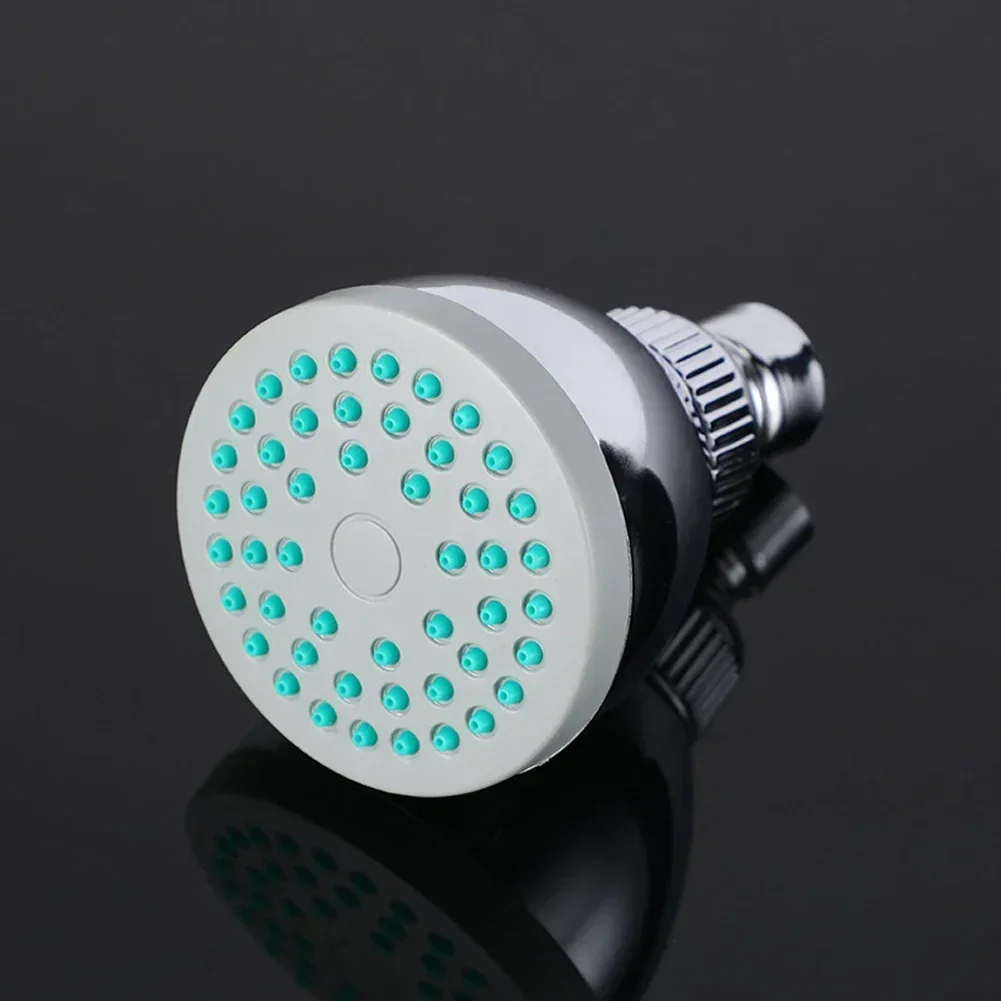 Brand New High Quality Shower Head Top Replacement Rotate 1pcs Round 360 ​​degrees Small Adjustable Bath Top Spray