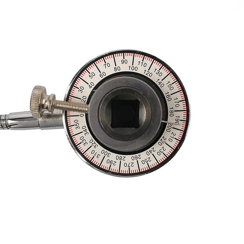 360° Adjustable 1/2 Inch Drive Torque Meter Wrench Set Professional Measure Tool Drive Torque Angle Gauge Measure Hand Tools