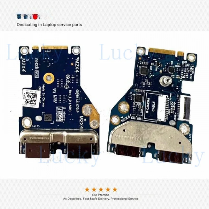 f   New For Dell Alienware M15 R6 GDP50 LS-K791P USB I/O Board Module