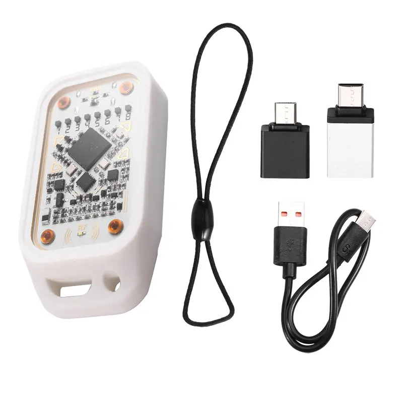 

Эмулятор-ридер RFID-чипов Chameleon V3.0, устройство для чтения и записи ID/IC карт 125 кГц/13,56 МГц, копировщик смарт-меток, акриловый корпус