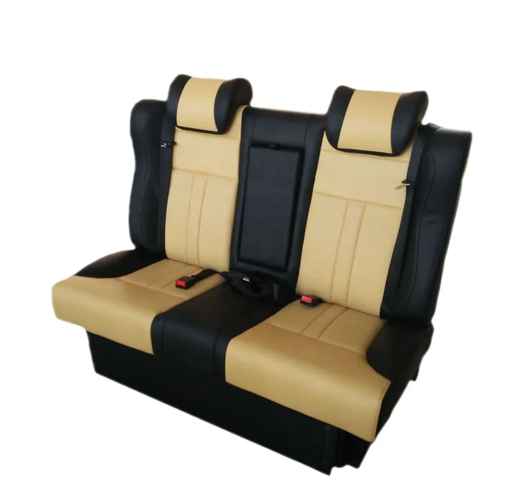 CTZY028  Electrical Auto Double Seat Adjustable Leather Luxurious Rear Row Power Van Seat for MPV luxury modification