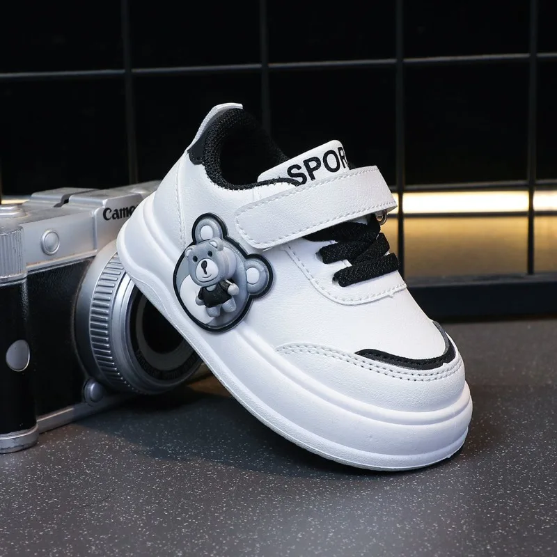 

Kids' Spring Autumn Leather Sneakers Infant Toddler Unisex Slip On Casual Shoes Comfortable Non Slip Sports Footwear