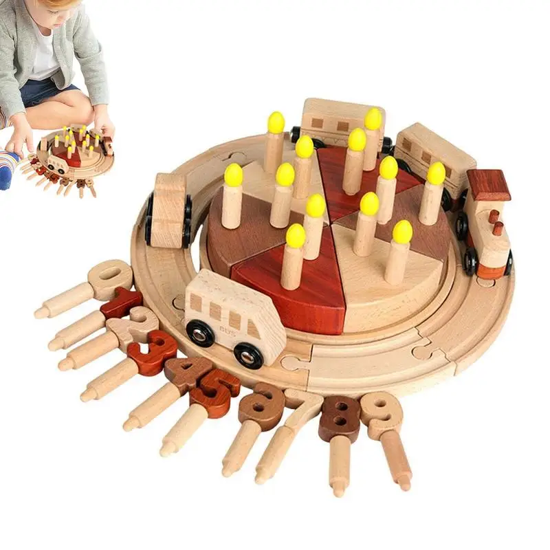 

Fake Birthday Cake Birthday Fake Cake Train Tracks Toddler Games Preschool Learning Activities Educational Toys Cupcake