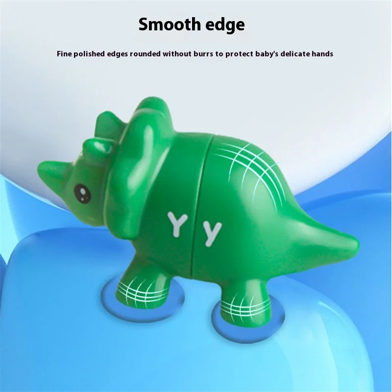 Kinder früh kindliche Bildung Spielzeug Cartoon Dinosaurier Brief passende Nummer zählen kognitive Erleuchtung Montessori Puzzle Spielzeug