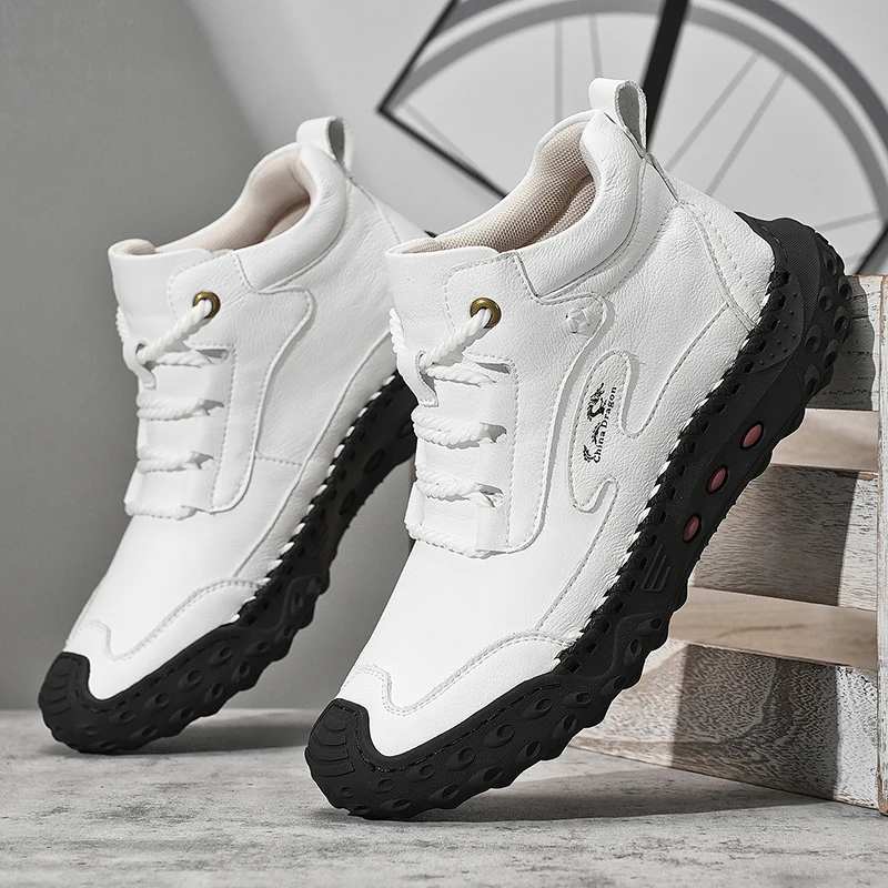 

New Golf Shoes Men's Fashion Casual Sports Shoes Anti Slip Outdoor Training Walking Shoes Size 39-49