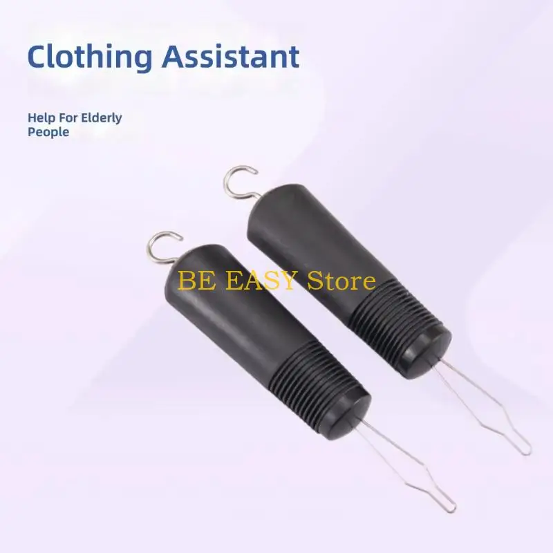 E28F Practical Button Fastener Zippers Puller For Seniors And Disabled Promotes Independent Dressing Durability Construction