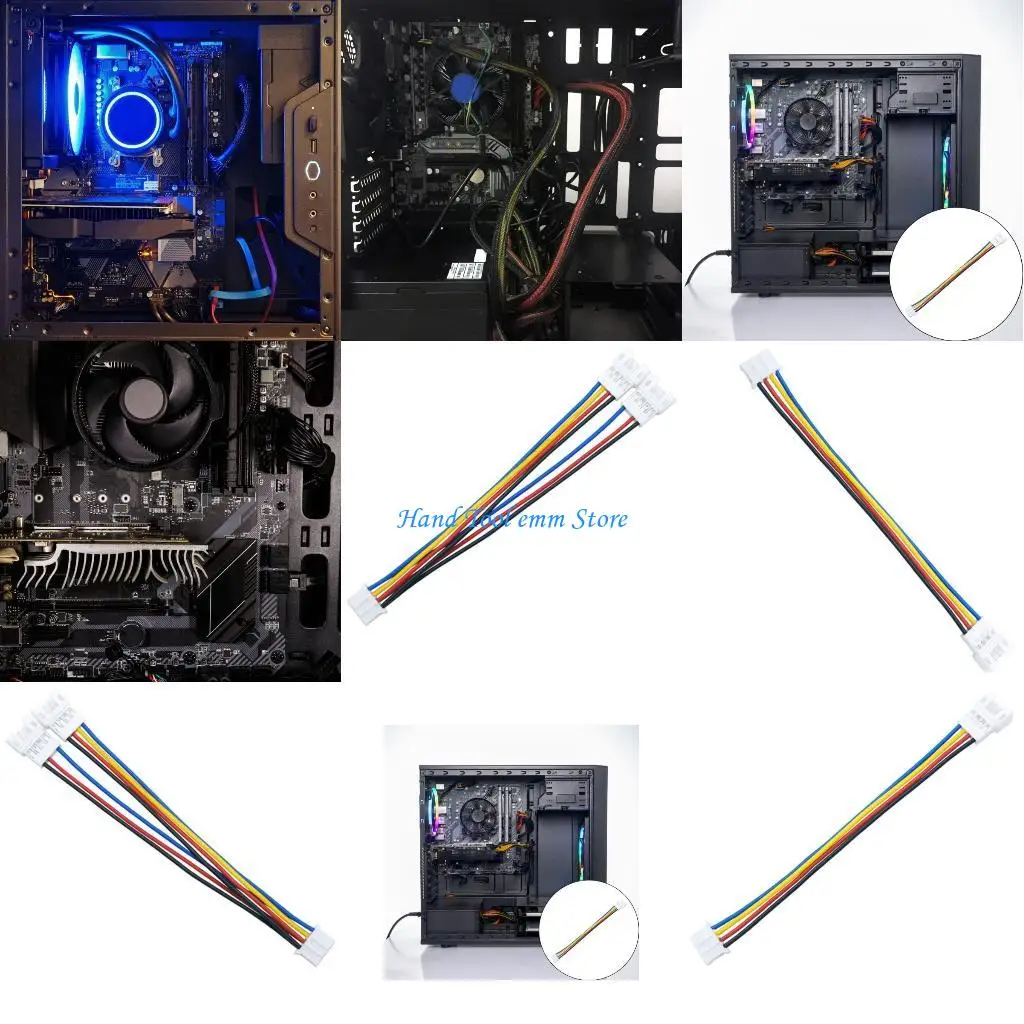 

H37F 4Pin Graphics Card Fan Extension Cable Using PWMs Technology for Automatic Speed Adjustment and Heat Dissipation