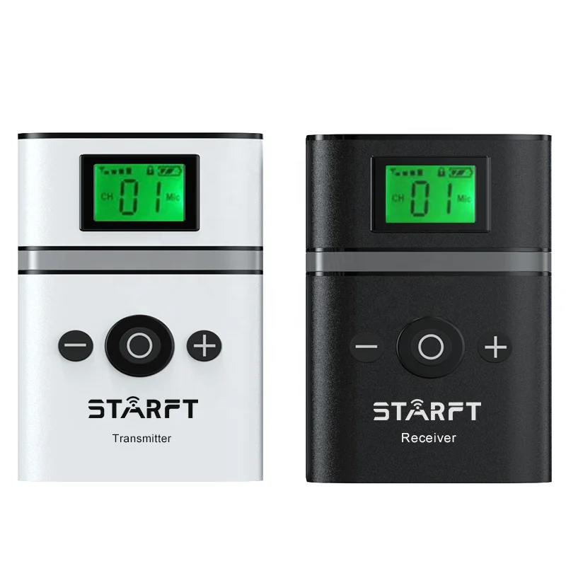 

Starft F60 2.4G Digital Wireless Tour Guide System 150m Earphone Microphone Tour Guide System Wireless for Conference