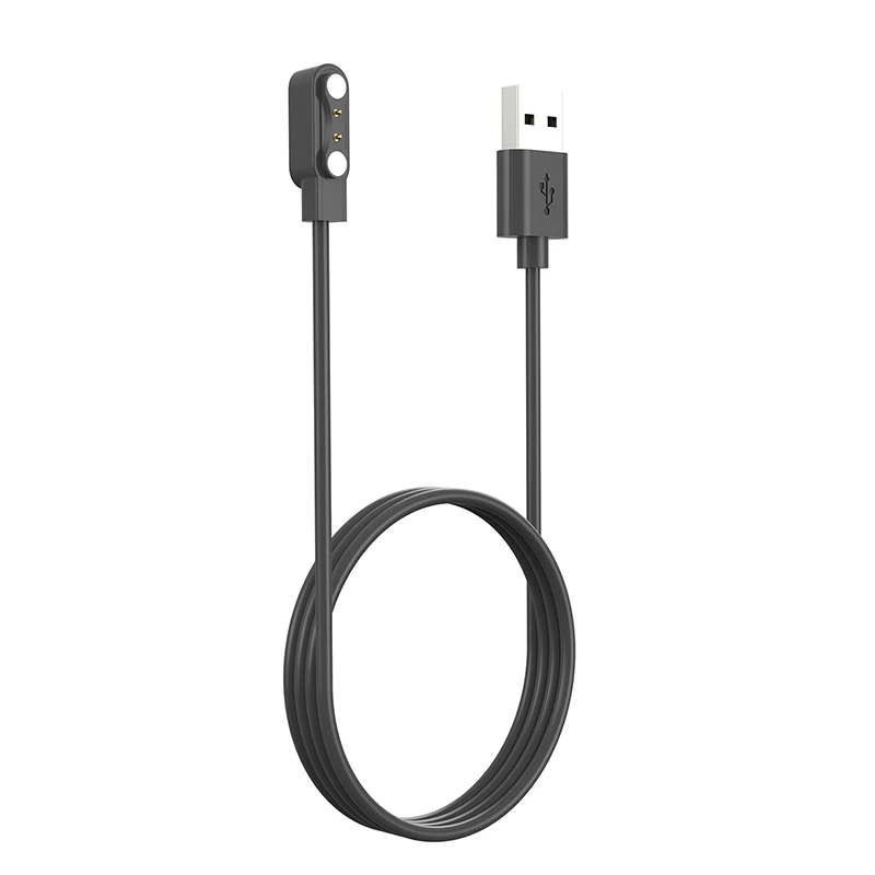 Magnetic USB Charging Cable Cord for Xiaomi Imilab KW66 YAMAY SW022 Haylou Solar LS05 RT2 LS10 Smart Watch Charger Adapter