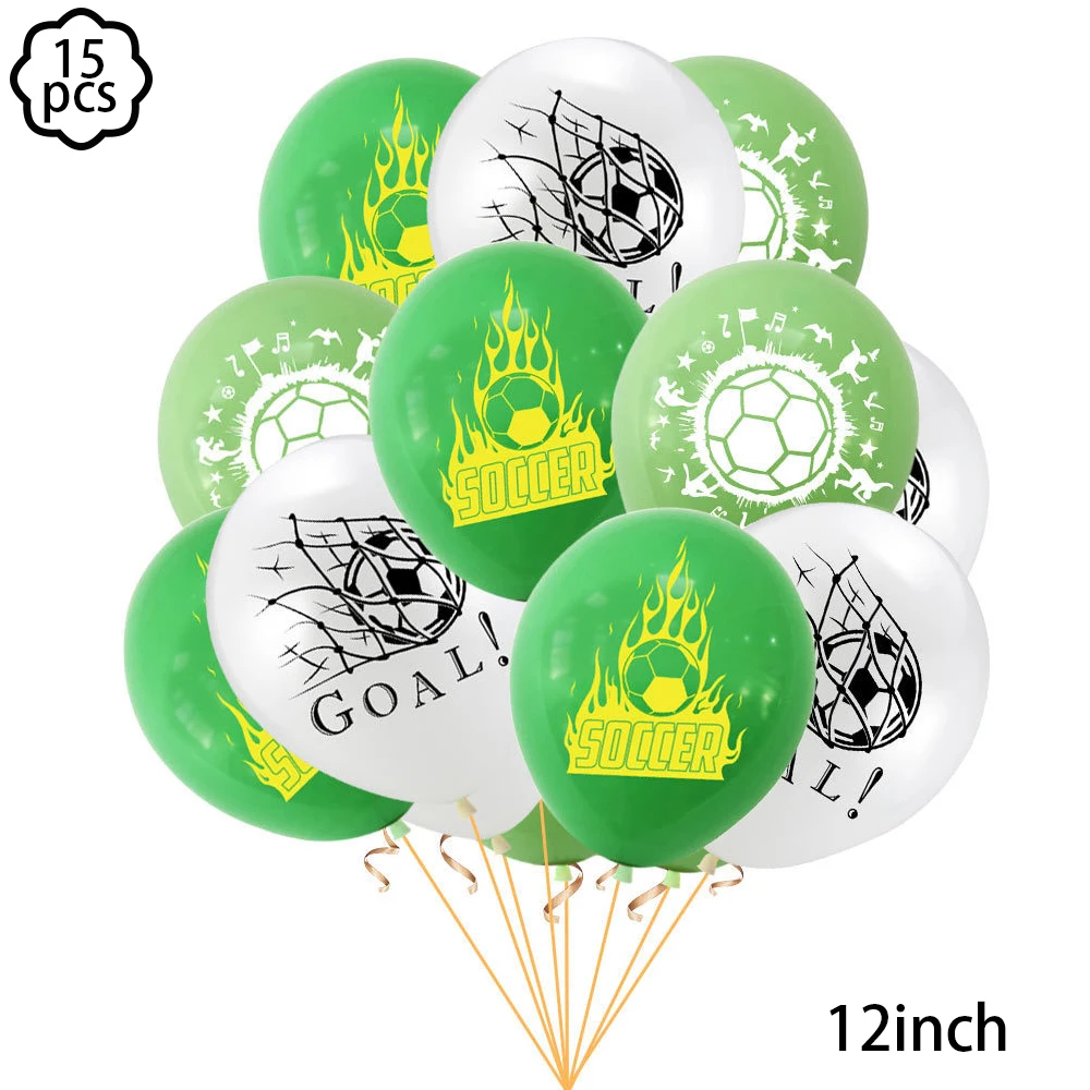 soccer football party Banner decor football birthday balloon decor football trophy balloon boys football birthday decoration view 5