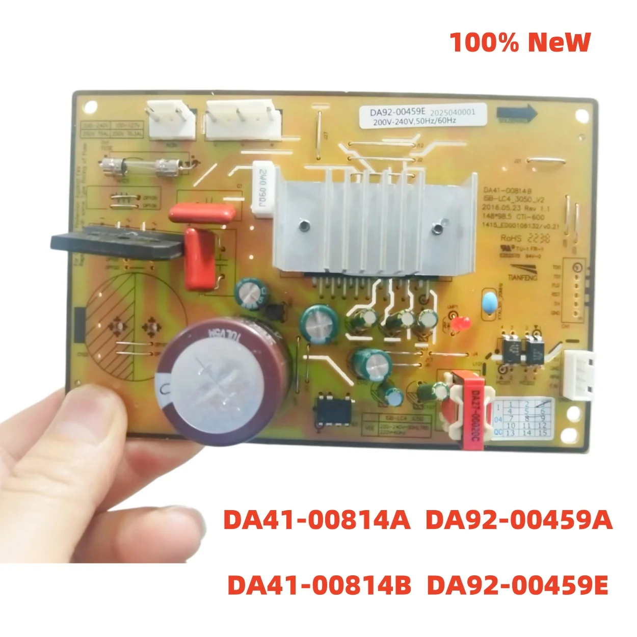 

New Original Refrigerator Driver Board DA41-00814A DA92-00459A DA41-00814B DA92-0045E DA92-00459P for Samsung Refrigerator