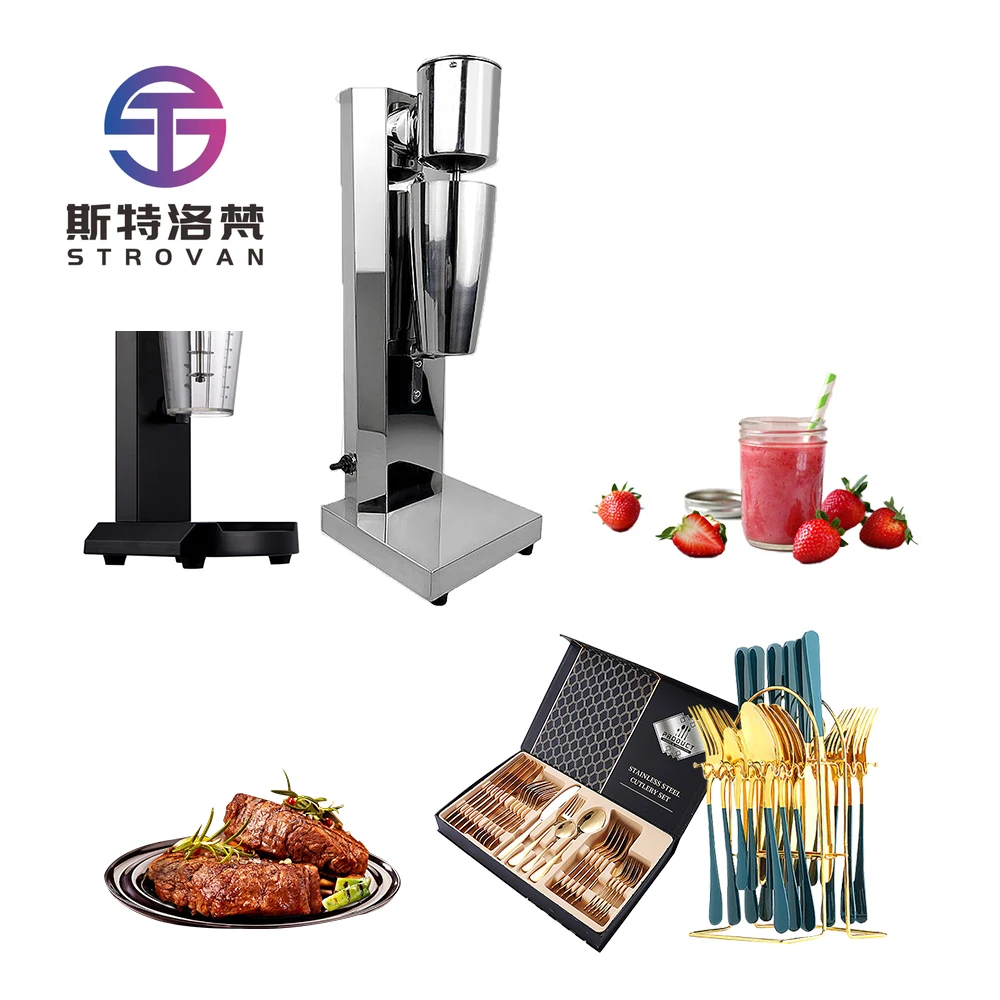 STLW JW آلة هز الحليب التجارية متعددة الوظائف سريعة سحق الجليد ميلك شيك حلق عصير الجليد عالية الطاقة خلاط عصائر