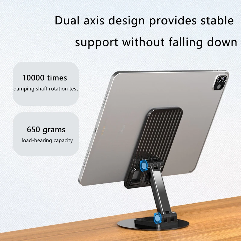 Universal All Aluminum Alloy Portable Tablet Holder For IPad IPhone Holder Tablet Mobile Phone Stand Mount Adjustable Flexible