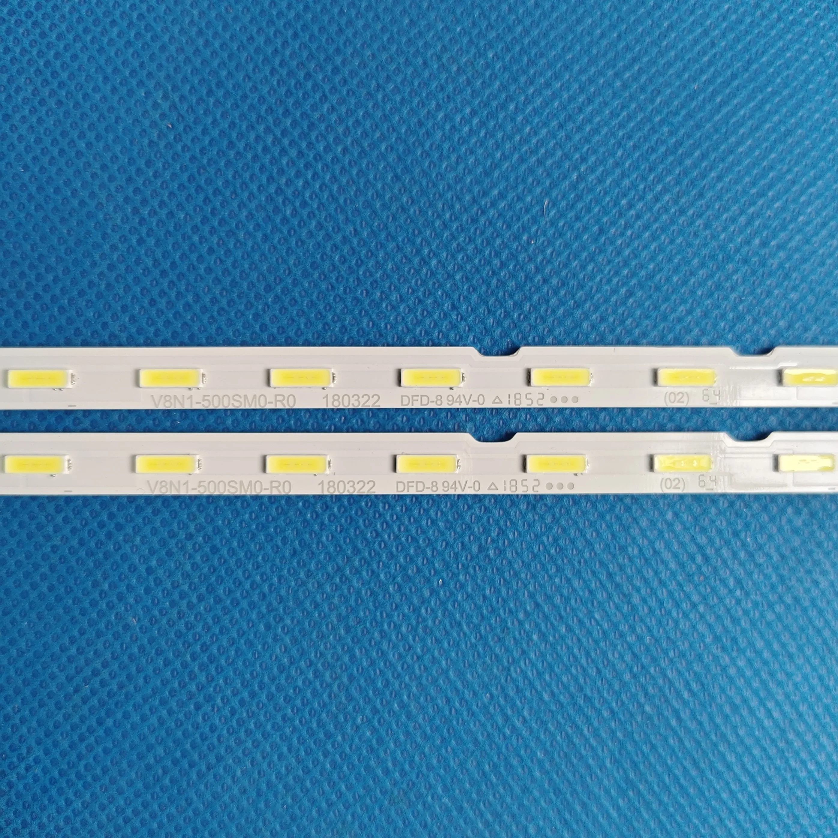 Imagem -02 - Tiras Led para Bn9645952a Ue50ru7105k Ue50ru7025k Un50ru7400 Un50ru7100 Ue50nu7099 Ue50ru7092u Un50nu7300 Ue50ru7100 Ua50ru7100