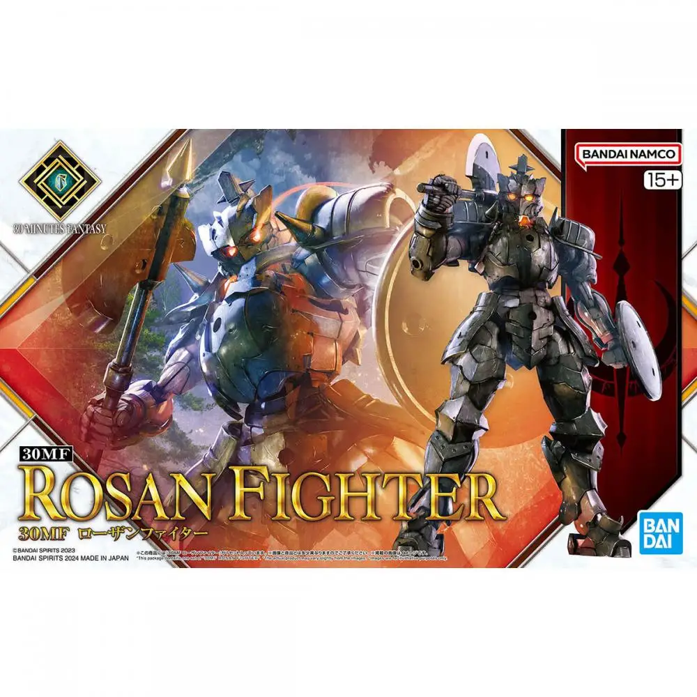 BANDAI Op Voorraad Originele 30 MINUTEN FANTASY-Rosa Archer, Rosar Priest, de Vechter van Rosa, Ridder Rosa Anime Figuren Actie Speelgoed