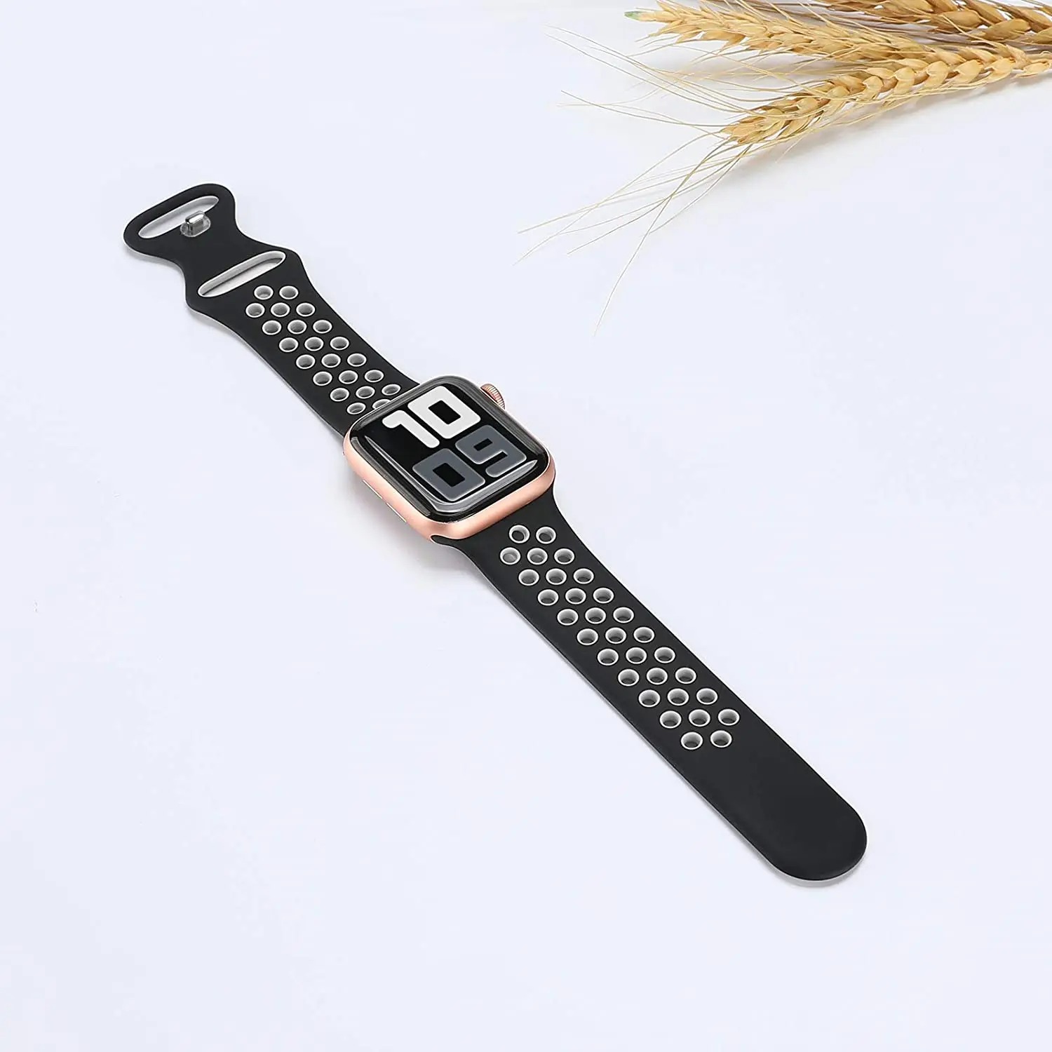 Correa de silicona para Apple Watch band ultra3 2 49mm 40mm 41mm pulsera deportiva suave correa iWatch series 11 10 9 se 8 44/45/42/46mm
