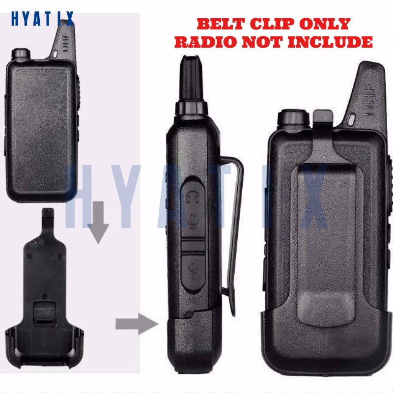 50pcs/Lot Belt Clip for WLN KD-C1 C2 Radio Walkie-talkies Replacement Parts Accessories - view 3
