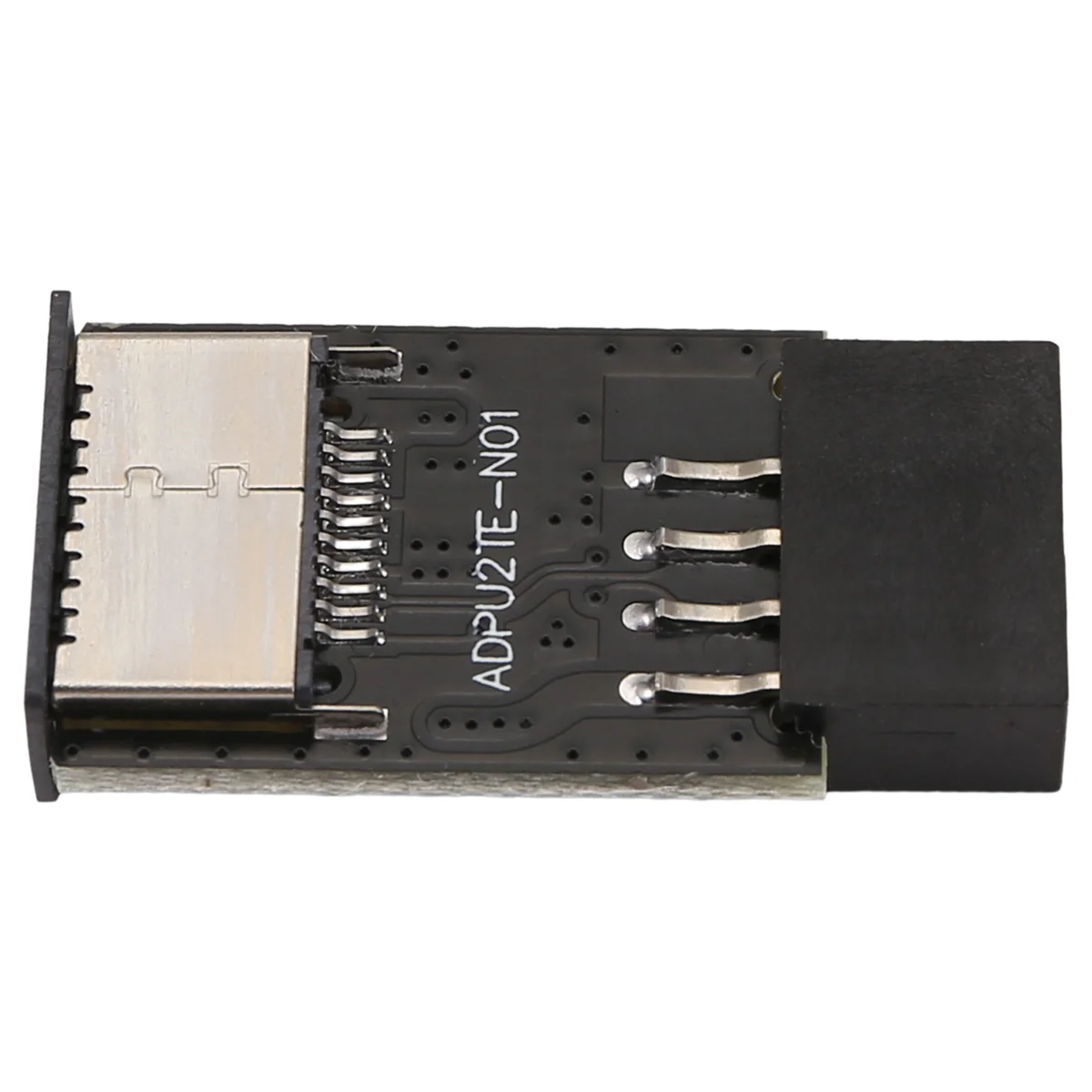 

(Limited Offer)Motherboard USB2.0 9Pin to TYPE-C A-KEY Front Connector Converter USB3.2 TYPE-E Interface Header Adapter