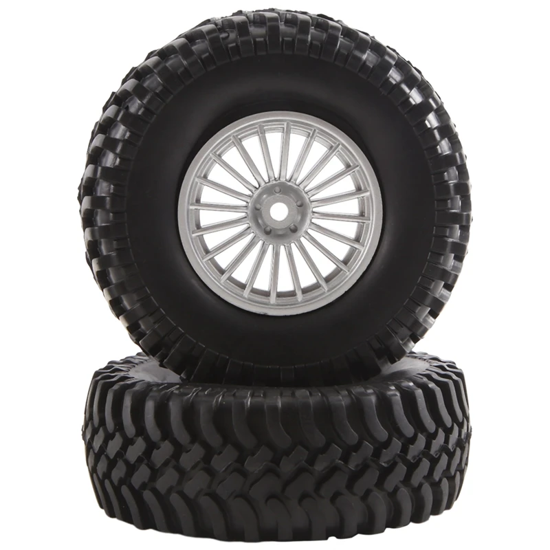 4PCS 1/10 RC RC Car Parts 98Mm Rubber Tire