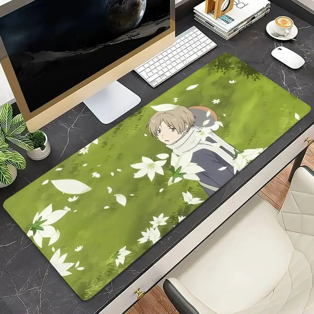 N-Natsume's Book Of F-Friends Mousepad Non-slip Suitable For Office Computers Laptops E-sports Game Desk Mats XXL Keyboard