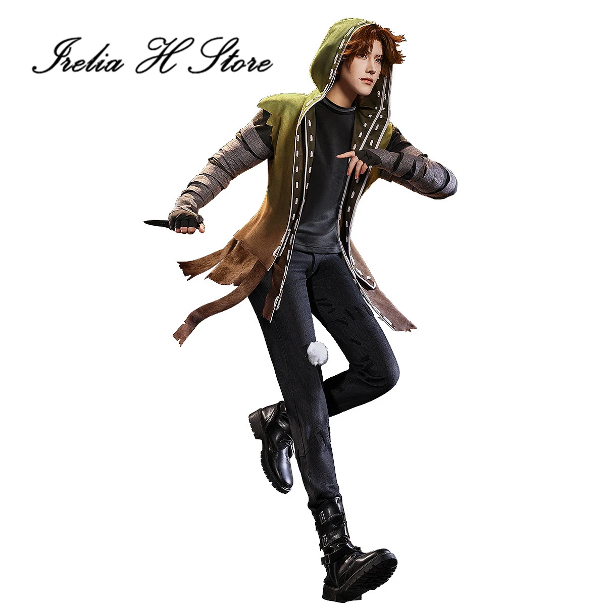 

Irelia H Game Identity V Naib Subedar Mercenary Uniform Suit Cosplay Costumes Halloween Costume