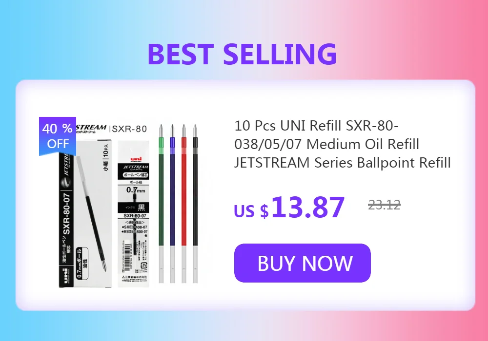 ZEBRA SARASA Gel Pen JJZ49 Quick-drying Cushion Anti-Fatigue 0.5/0.4mm Press Black Office Signature Pen Stationery Supplies