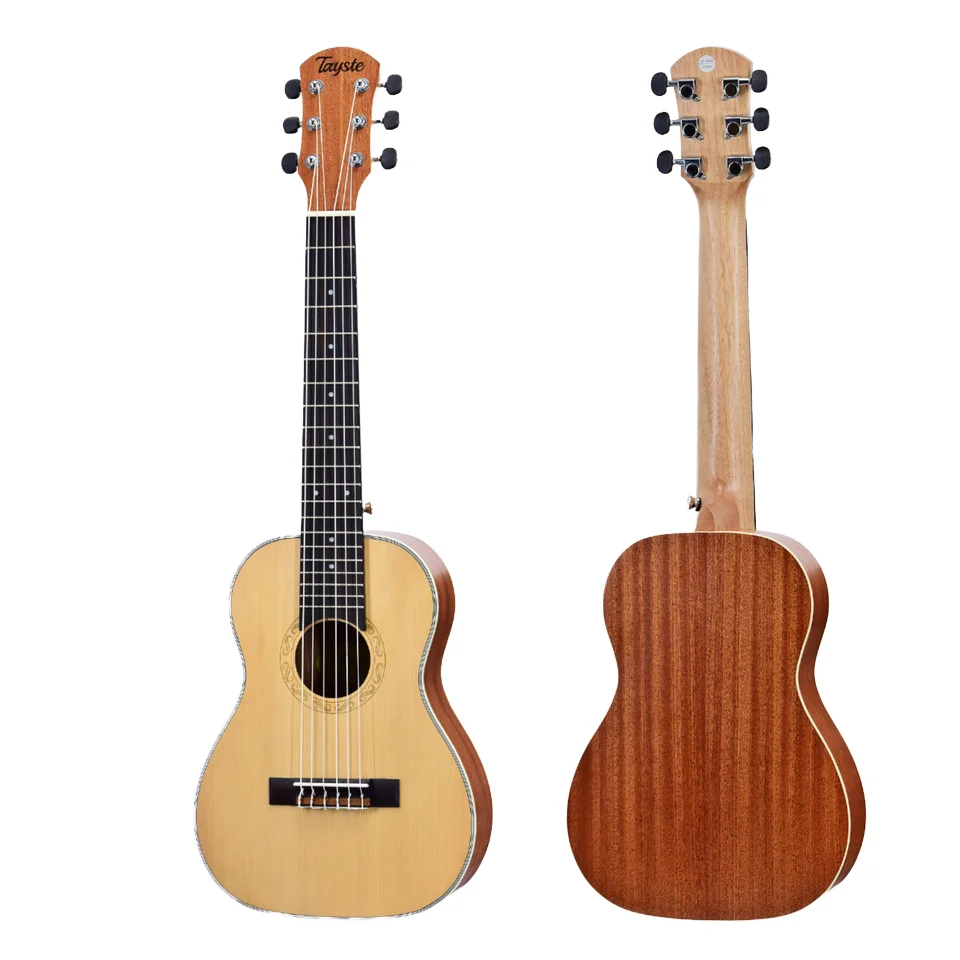 36 40 41‑Inch Acoustic Folk Guitar Spruce Top Wooden 6‑String Stringed Instrument for Beginner Music Learners