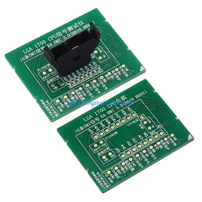 U75B LGA1700 Interfaccia CPU Madri schede prova della scheda caricamento della scheda caricamento Indicatore LED Tester
