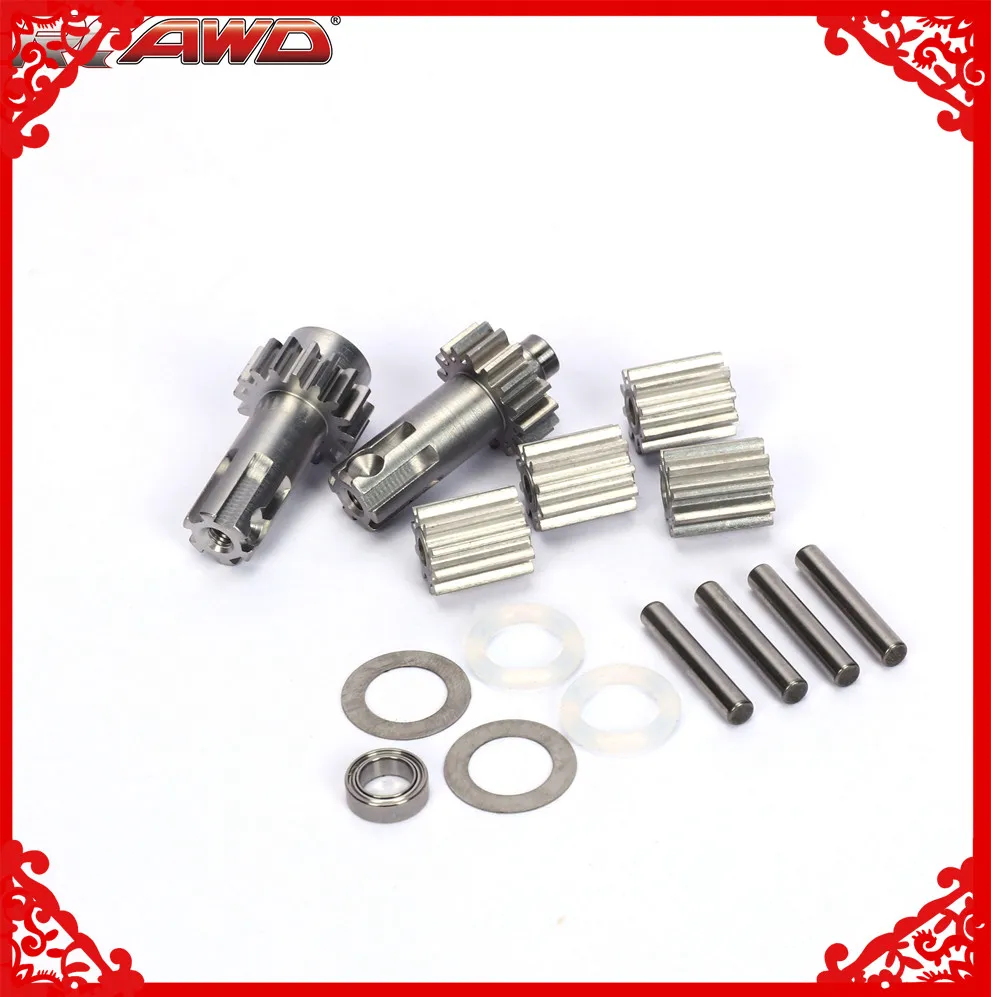 

40CrMo super heavy duty Steel DIFFERENTIAL OUTDRIVES Gears and Planet Gears for ARRMA Mega, 3S and 4S BLX Vehicles upgrade part