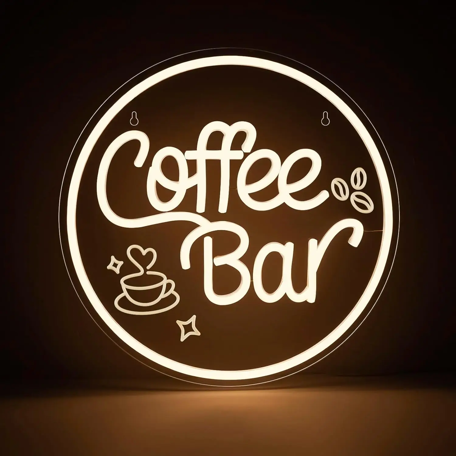 

Coffee Bar Neon Sign USB Dimmable LED Neon Light for Coffee Station Shop Business Tea Bar Restaurants Kitchen Party Decor Gift