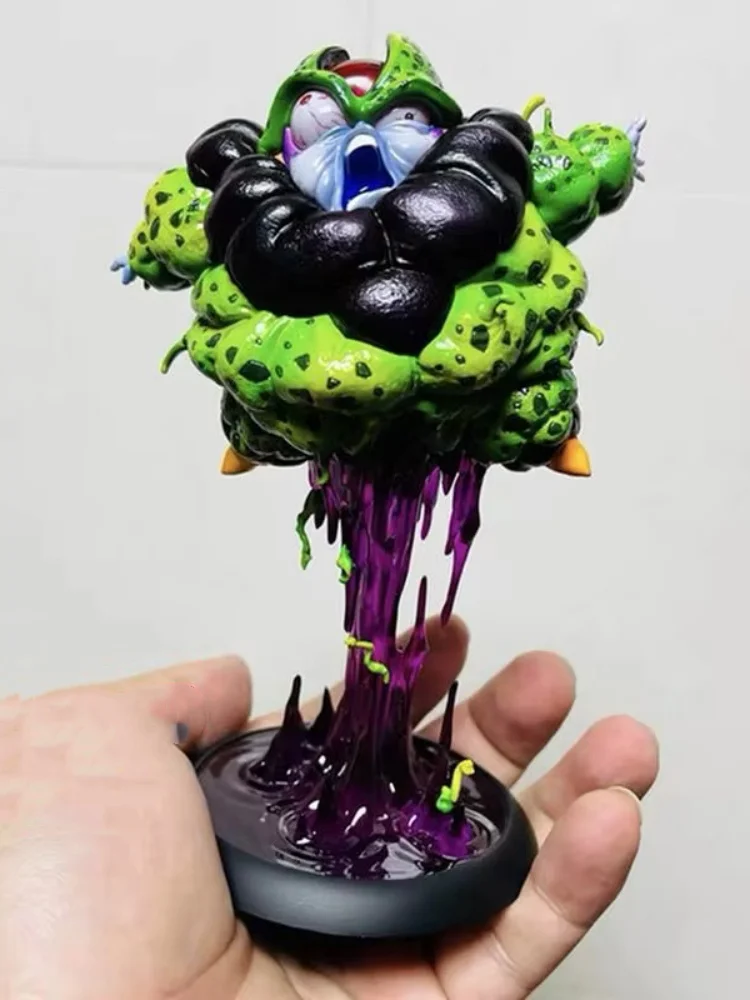 15cm Anime Dragon Ball Cell Figure Perfect Cell Detonate Figure Special Effects Figure Special Model Collection Toy Gift