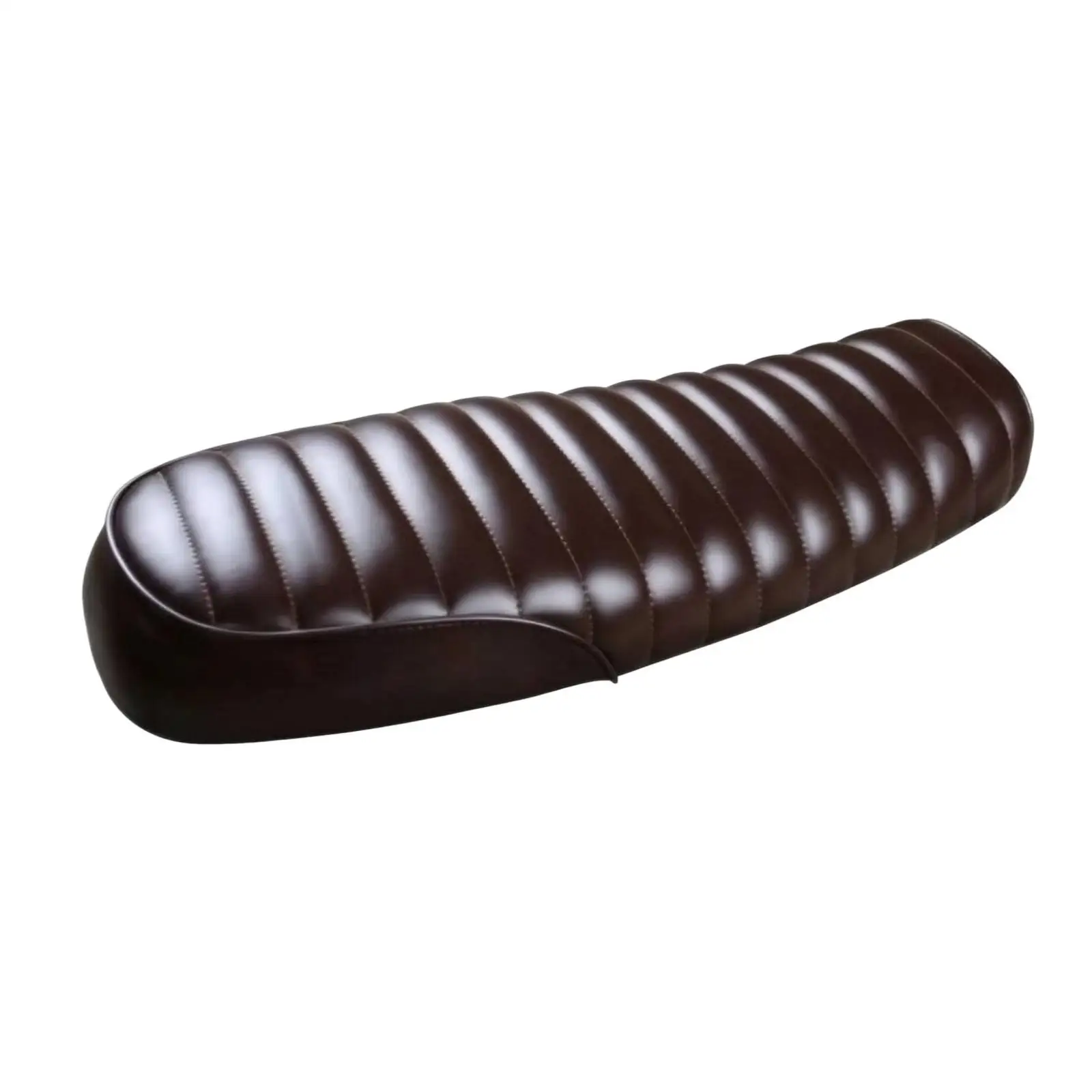 Light Cavalry Voyager Seat Easy to Clean Flat Profile Motorcycle Seat with Raised Rear Rear Step for Twodouble Riders, Cruising,