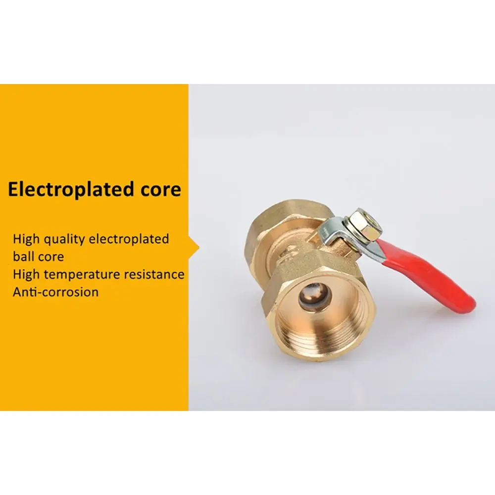 

Фитинги для труб Шаровой клапан Соединительный контроллер Красная ручка Пневматический разъем 1/8 дюйма 1/2 дюйма 1/4 дюйма Внутренняя наружная резьба Латунь