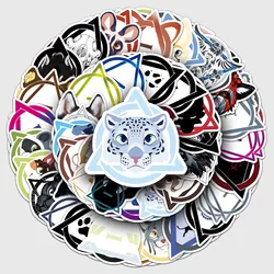 10/30/50PCS Cool Therian Animal Cartoon Sticker Decals Toys DIY Suitcase Skateboard Phone Luggage Bike Stickers Gift
