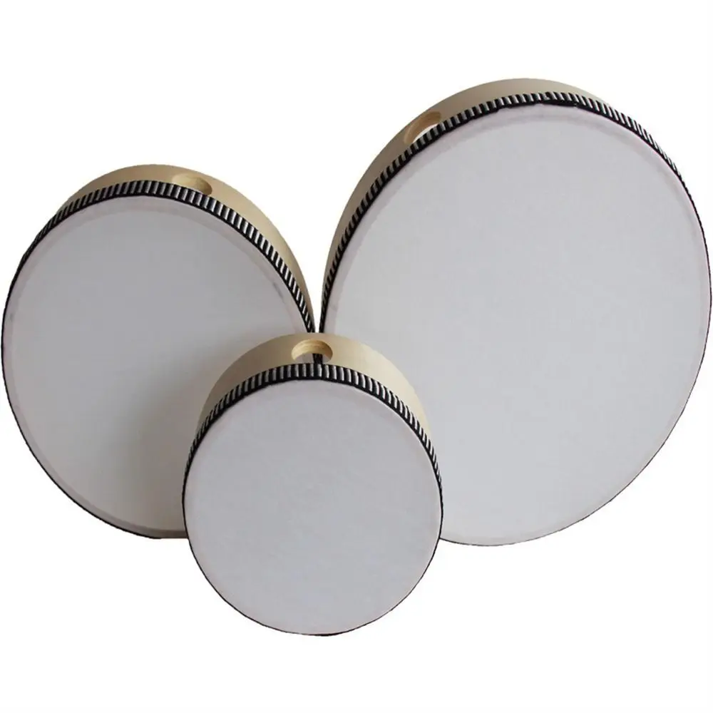 KTV Party 4/6/8/10 pollici Tamburello Batteria Gioco musicale Tamburo portatile Danza Tamburo in età prescolare Strumenti musicali