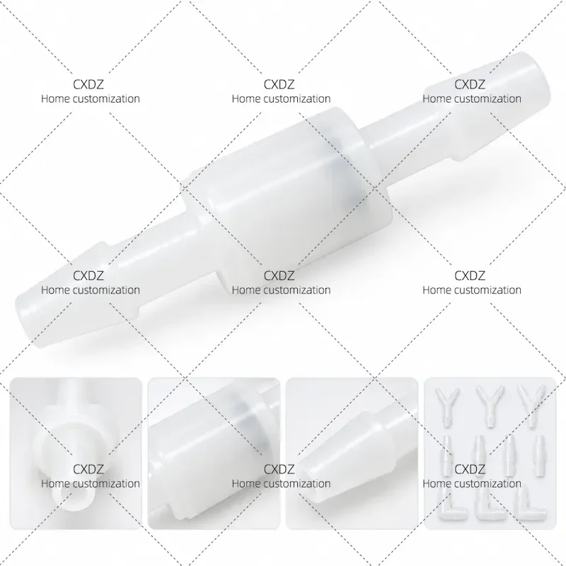 10PCS Fluororubber Diaphragm Check Valve Ozone Micro Pressure Spring Ball