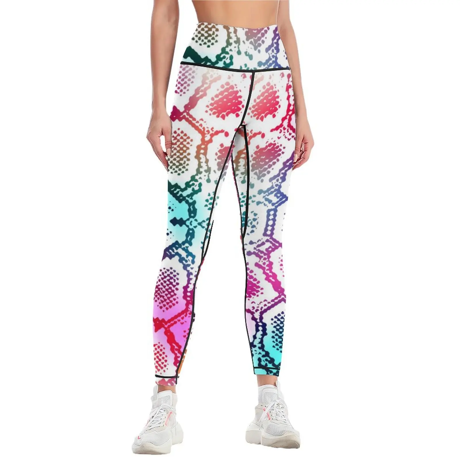 Leggings da allenamento per donna Leggings scrunch per il controllo della pancia Pantaloni da yoga da palestra a vita alta