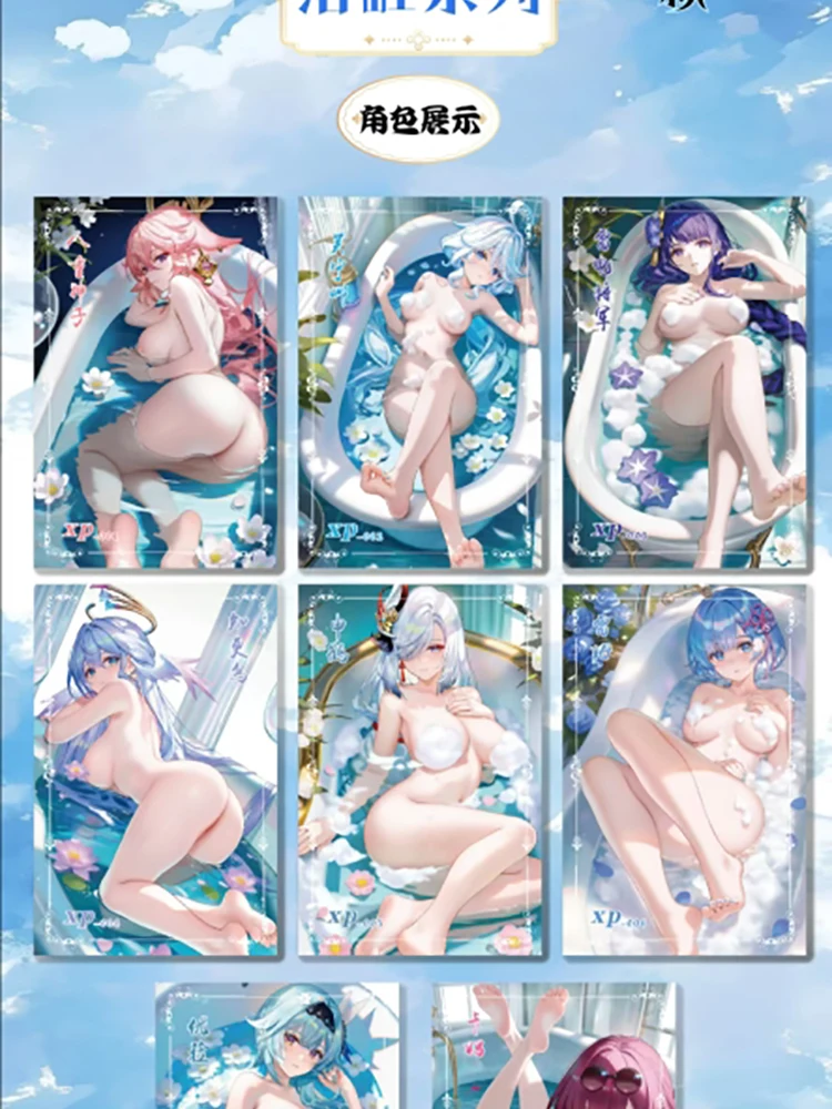 Wholesale 2025 Newest A5 Size Summer Dream Goddess Story Acrylic Card Board Waifu Glass Yae Miko Doujin Toys Artboard Gift