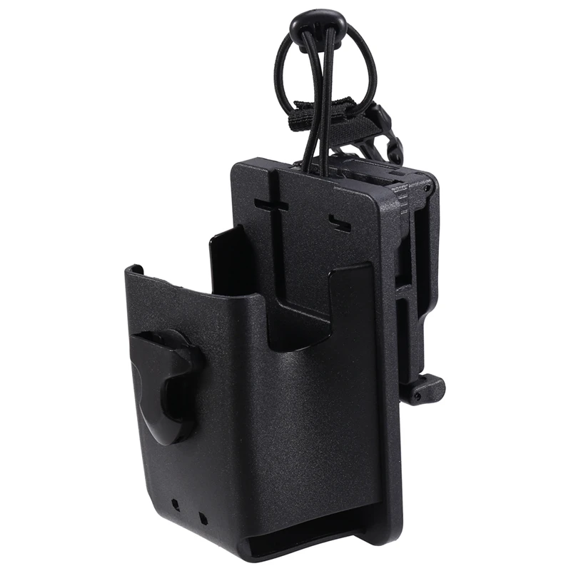Universal Radio Holder Mount for Walkie-Talkies B Size Double Socket Arm Car Holder
