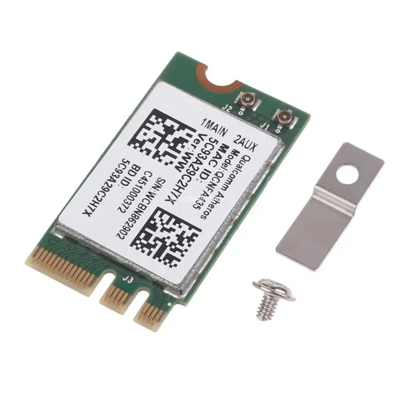 QCNFA435 Bluetooth-compatible 4.1 NGFF Wireless Card NFA435 QCA9377 Chip Wireless Card Networking Adapter Dropship