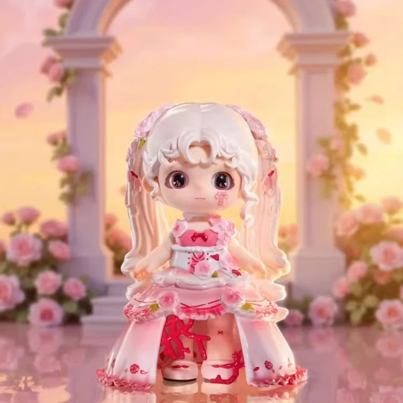 

Glow Night Banquet Blind Box Anime Figure Collectible Doll Cute Decor Gift For Girls Kawaii Figurine Toy With Secret Style