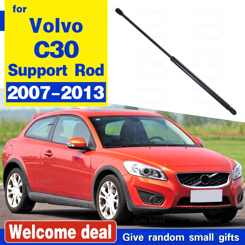 For VOLVO C30 2007-2013 Car Engine Cover Supports Struts Rod Front Bonnet Hood Lift Hydraulic Rod Strut Spring Shock Bar