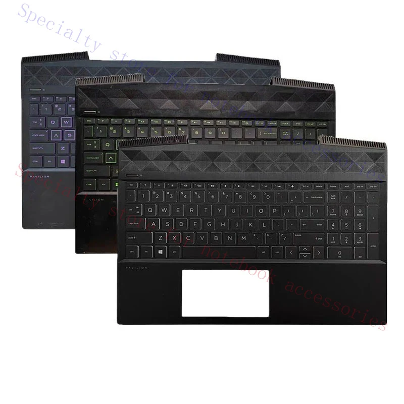 

A+ US Keyboard For HP Pavilion 15-CX TPN-C133 Palmrest Backlit Keyboard L20671-001