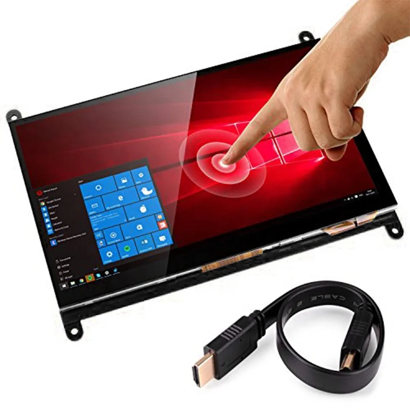 

7 inch 1024x600 IPS Capacitive LCD Touch display driver screen for Mini PC