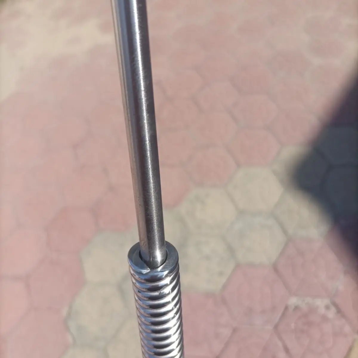 Outdoor EDC Stainless Steel Handmade Fitness Hammer Car Mounted Portable Self-defense Window Breaking Tool Short Stick - Image 5