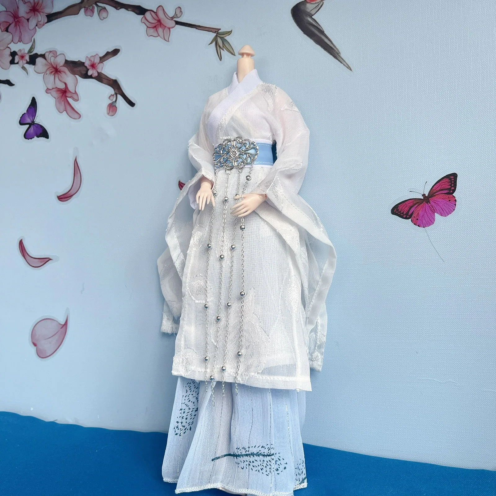 1/6 ชุดตุ๊กตา BJD, 30 ซม. เค่อร์ ซินยี่ ชุดกระโปรงเล่นบทบาทสมมติหน้าอกใหญ่