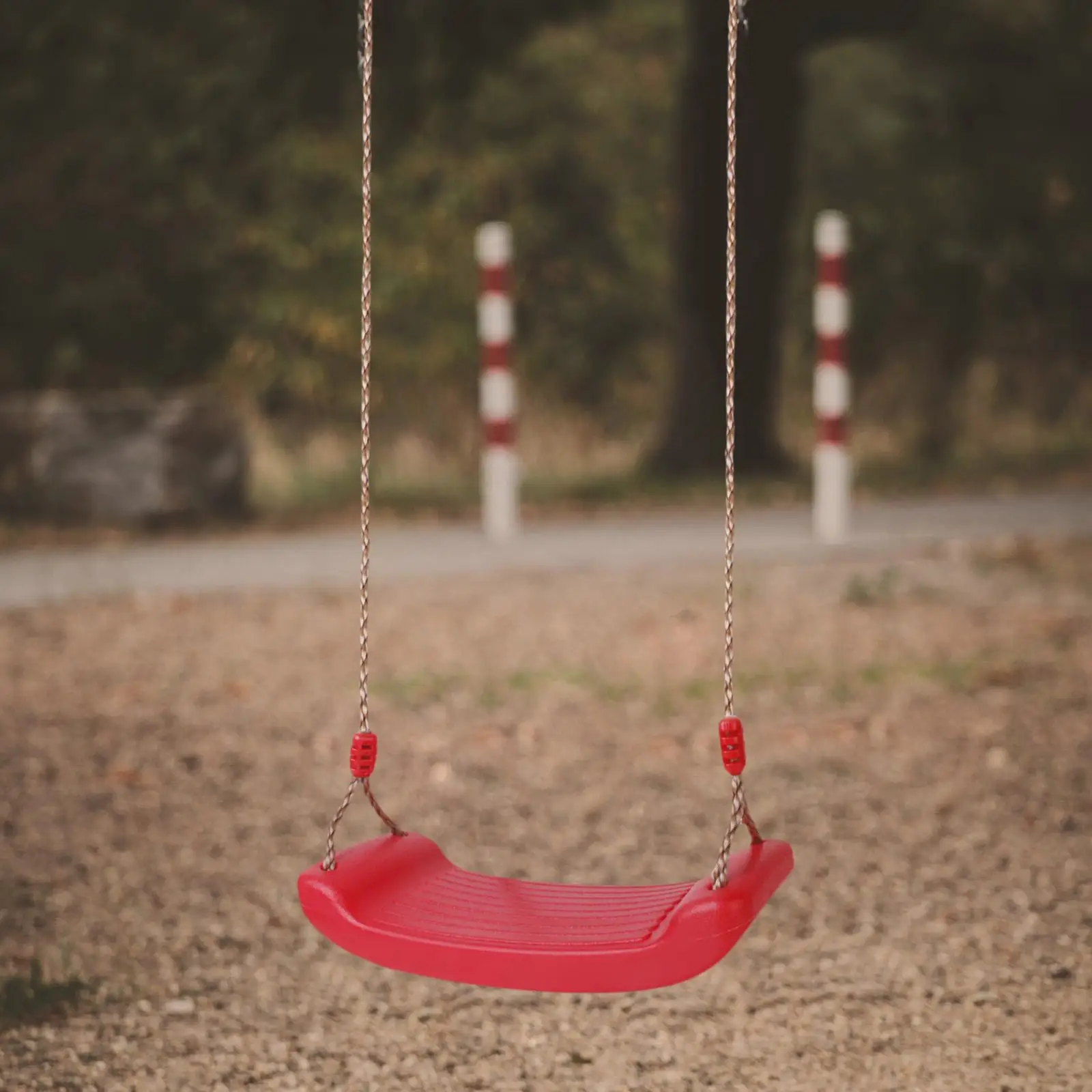 Juego de columpio colgante para patio de juegos, reemplazo para juguetes de actividades para niños, Rojo